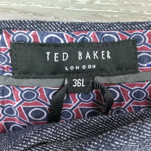 Ted Bakerl Linctro Semi Plain Trouser - Picture 5 of 7